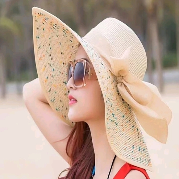 Beautiful Sun Straw Hat - Picture 1 of 4